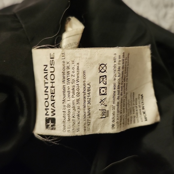 Mountain Warehouse Medium Women's Black Puffer Jacket - Picture 10 of 10